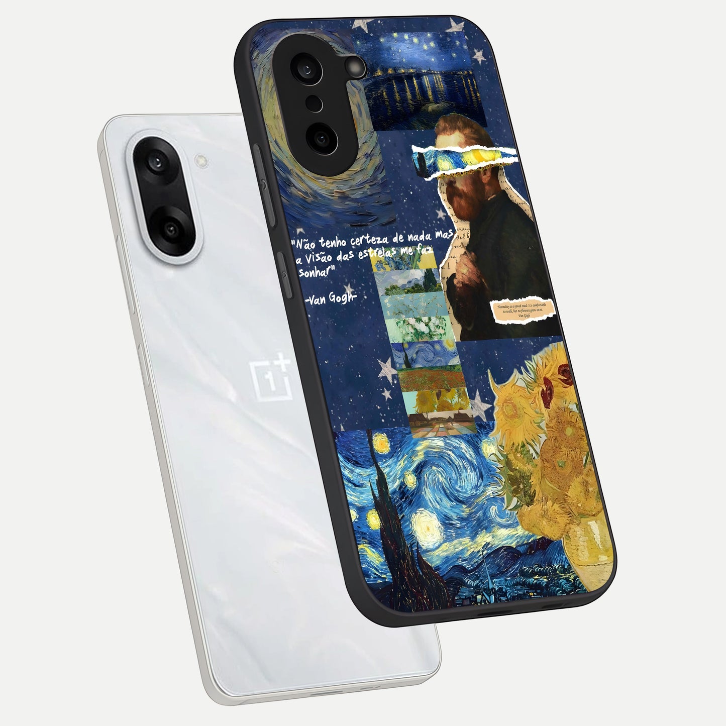  Starry Dream Vision phone case For Oneplus Nord CE5 showing premium glass back cover with detailed artwork