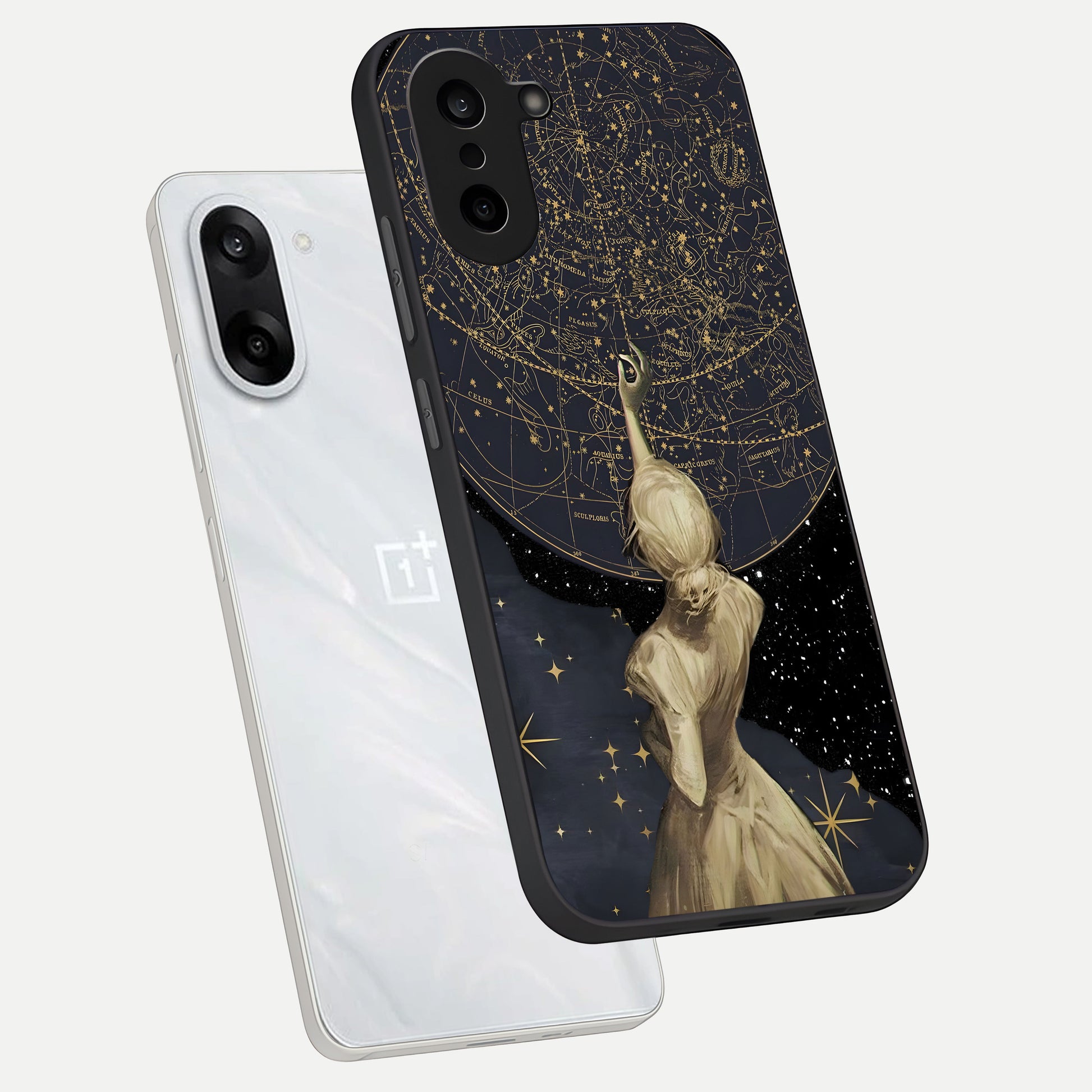  Taylor Swift Girl phone case For Oneplus Nord CE5 showing premium glass back cover with detailed artwork