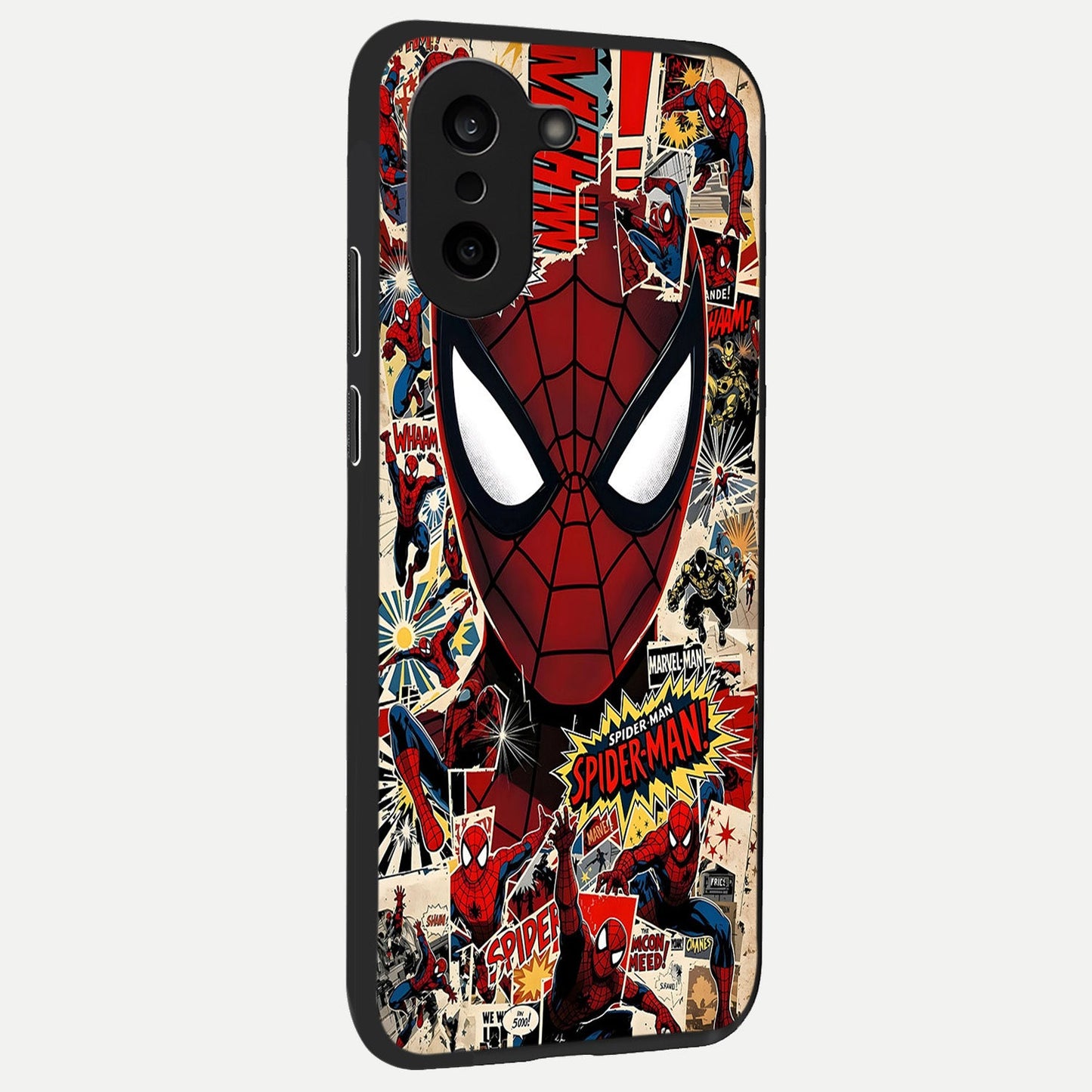  Aesthetic Wonder Spider back cover For Oneplus Nord CE5 slim fit glass case with vibrant aesthetic design