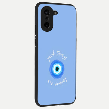  Bright Future Ahead back cover For Oneplus Nord CE5 slim fit glass case with vibrant aesthetic design