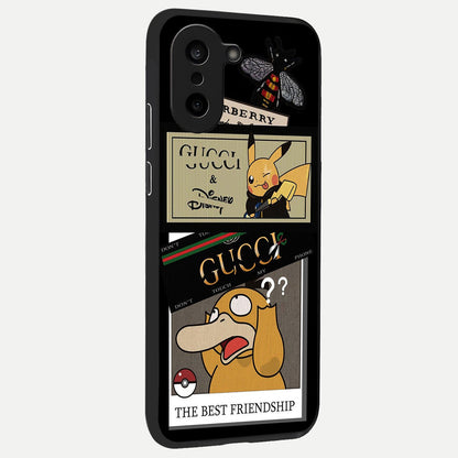  Cartoon Brand Play Mashup back cover For Oneplus Nord CE5 slim fit glass case with vibrant aesthetic design