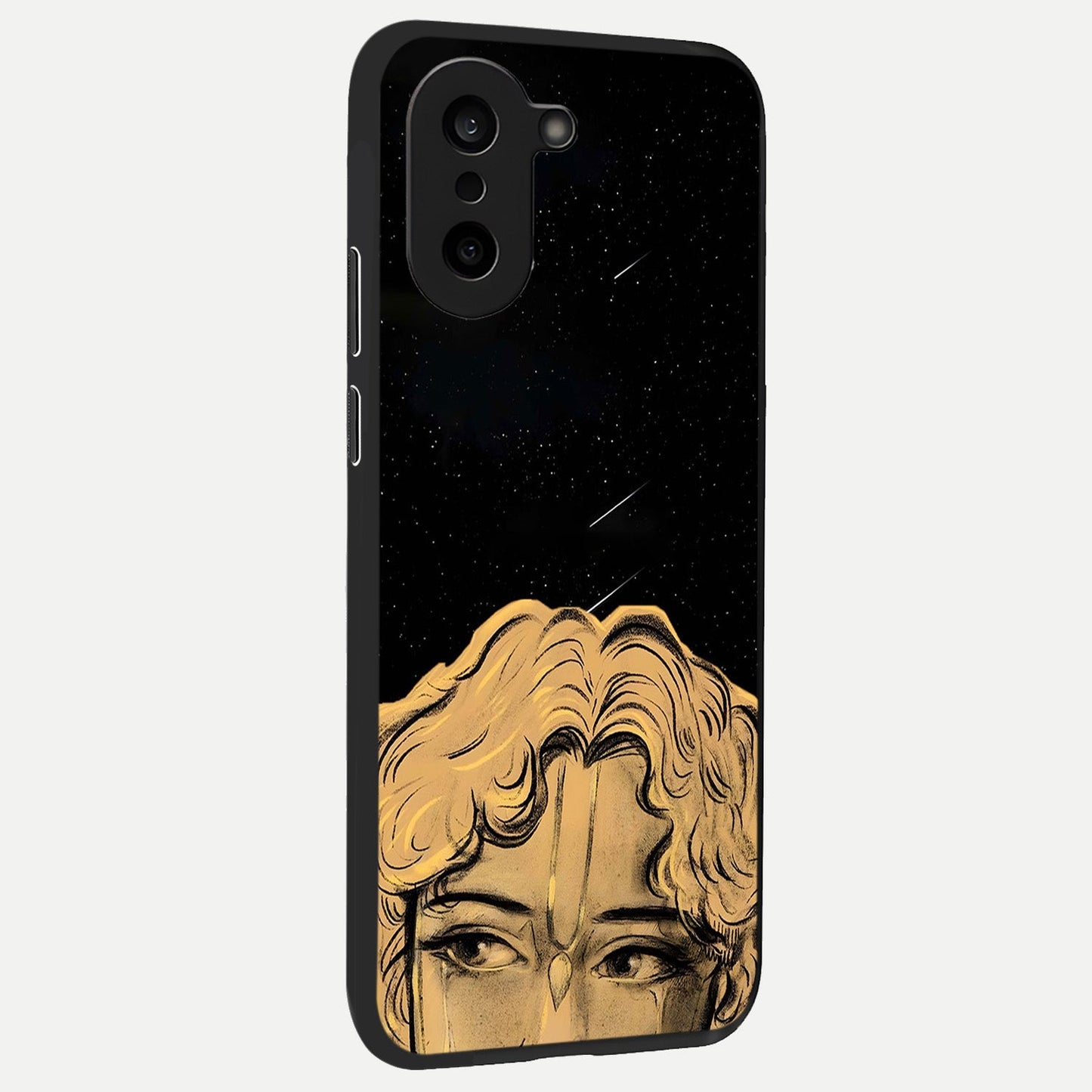  Celestial Gods Plan back cover For Oneplus Nord CE5 slim fit glass case with vibrant aesthetic design