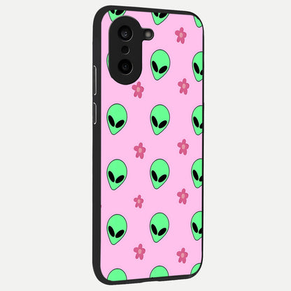  Cosmic Cute Crush back cover For Oneplus Nord CE5 slim fit glass case with vibrant aesthetic design