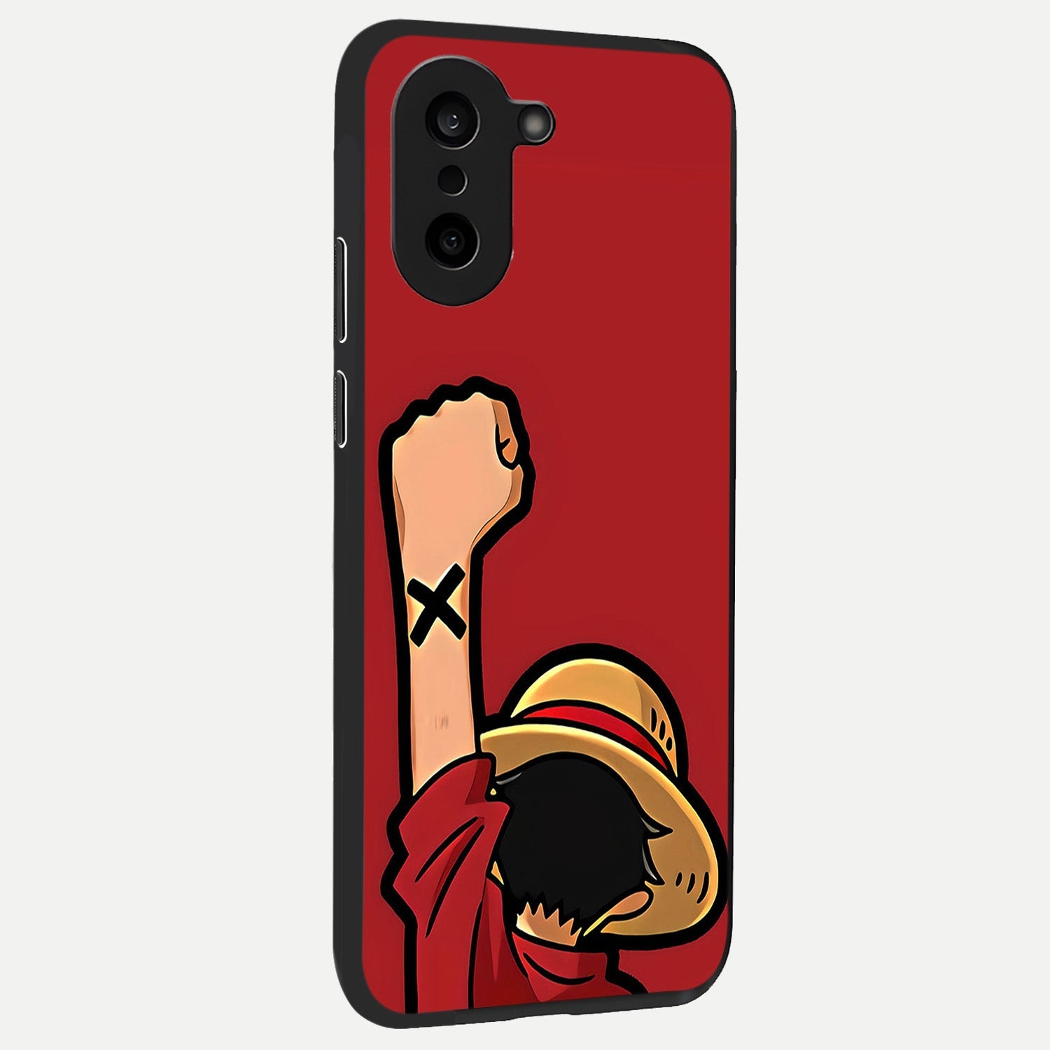  Luffy X Spirit back cover For Oneplus Nord CE5 slim fit glass case with vibrant aesthetic design