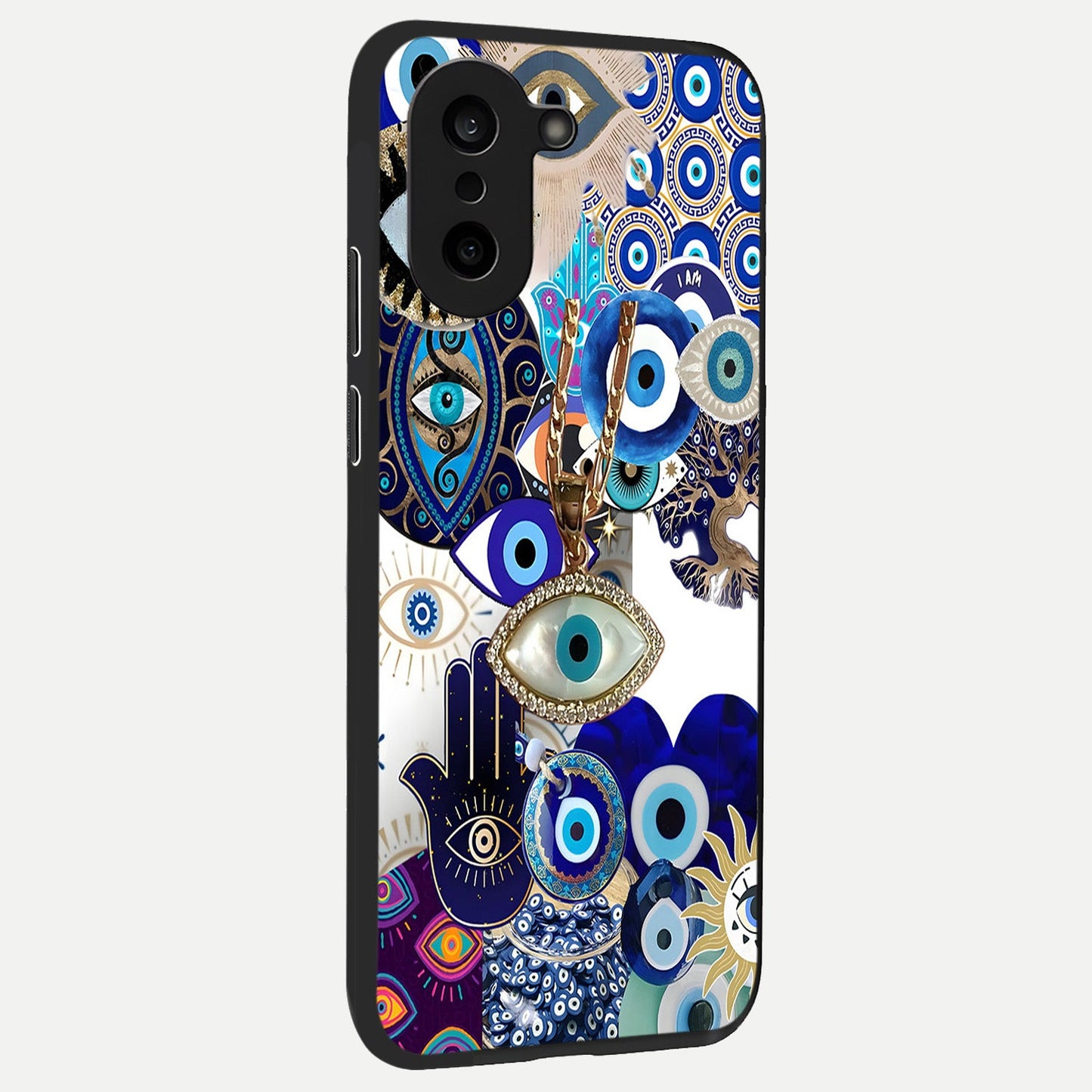  Mystic Charm Eye back cover For Oneplus Nord CE5 slim fit glass case with vibrant aesthetic design