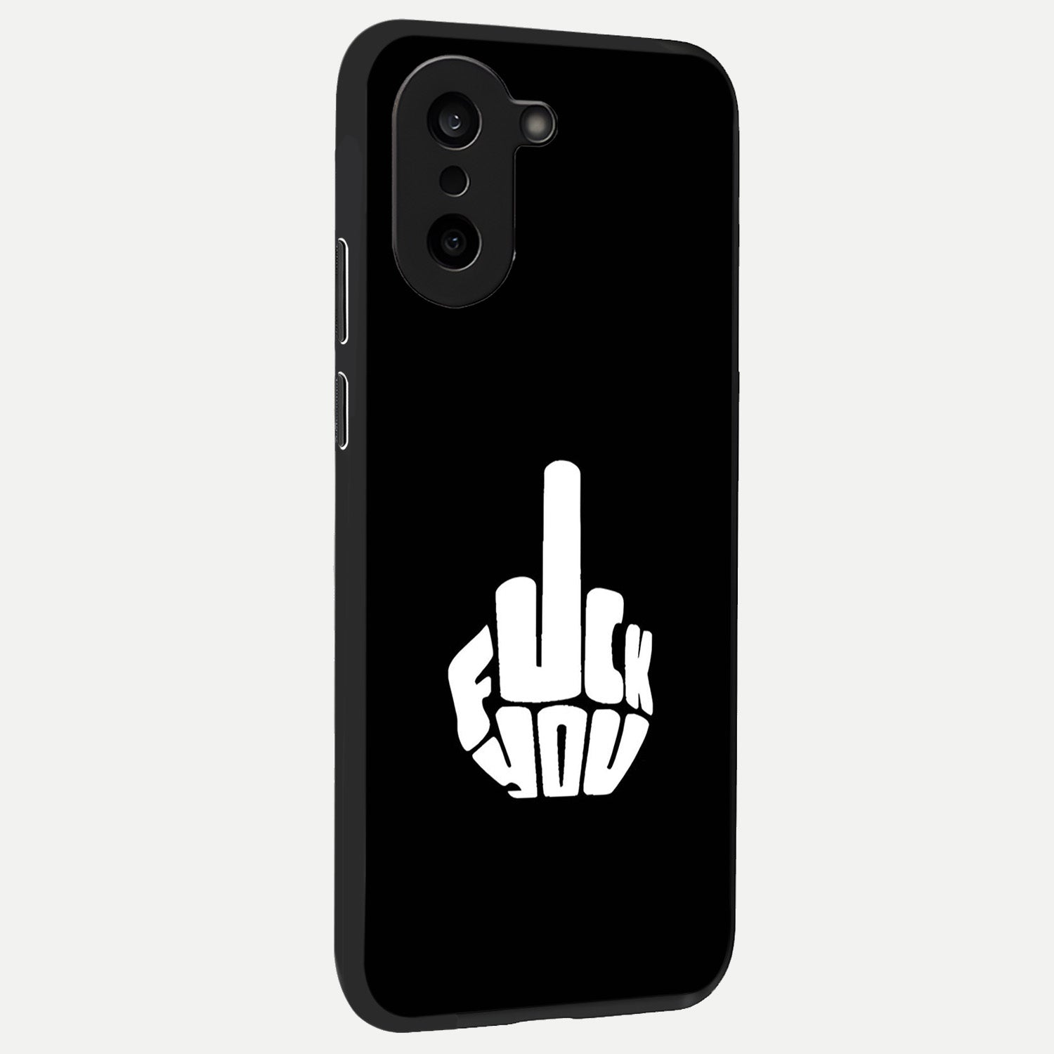  Rebel Mode On back cover For Oneplus Nord CE5 slim fit glass case with vibrant aesthetic design