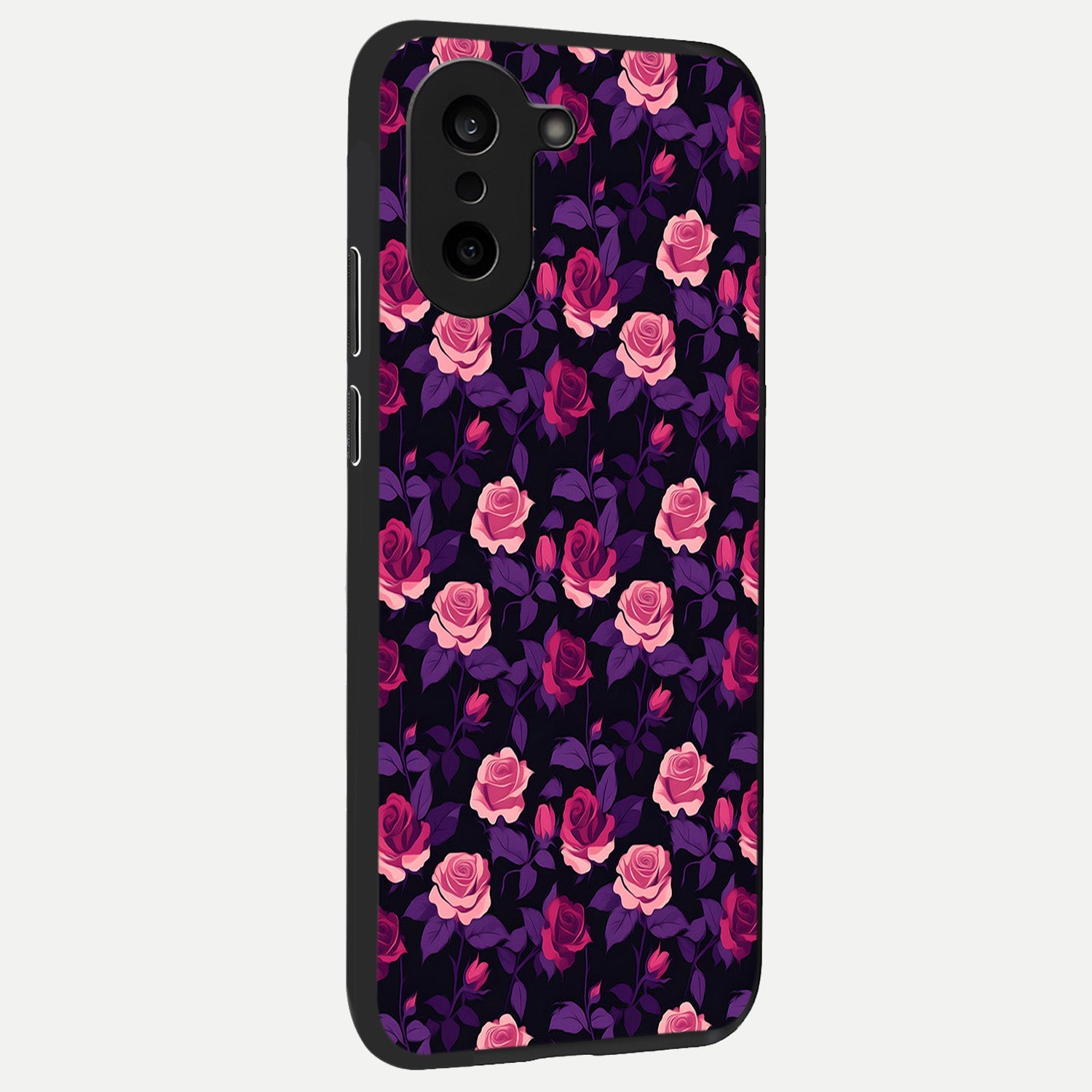  Rose Garden Twilight back cover For Oneplus Nord CE5 slim fit glass case with vibrant aesthetic design