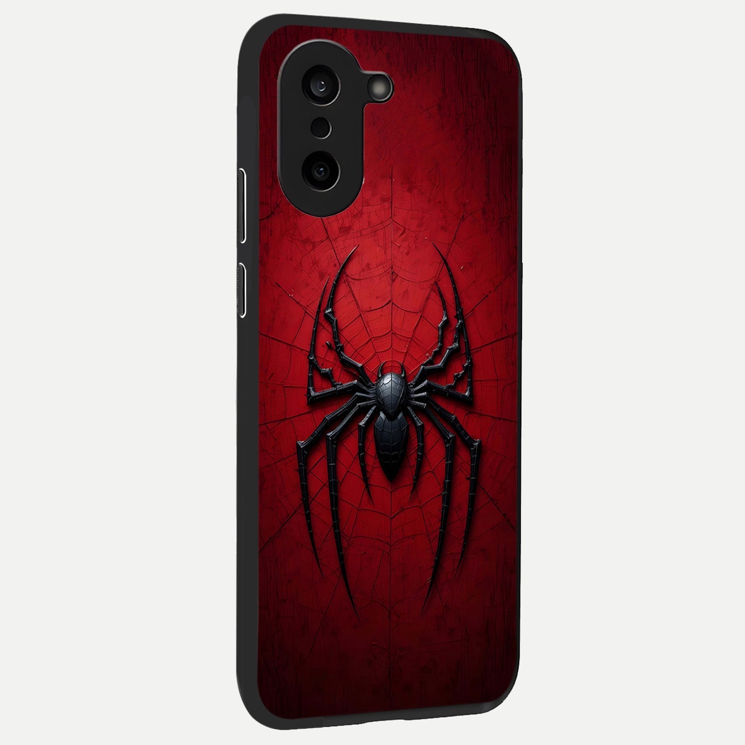  Superhero Web Emblem back cover For Oneplus Nord CE5 slim fit glass case with vibrant aesthetic design