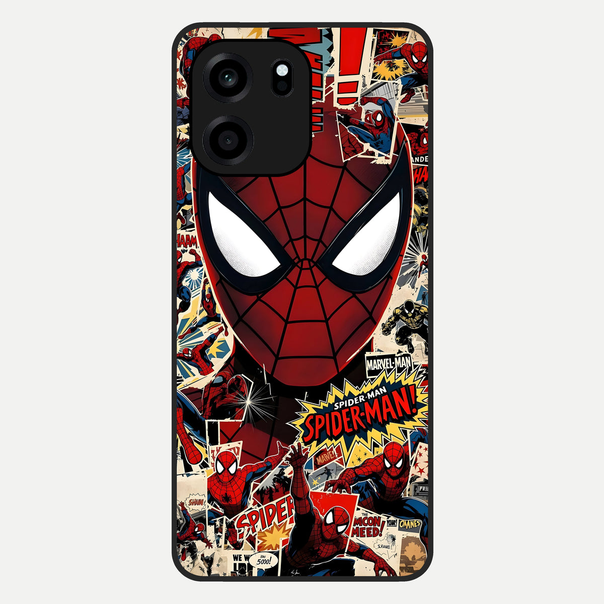  Aesthetic Wonder Spider Glass Case For OnePlus Nord CE 6 back cover – full design glossy printed glass finish