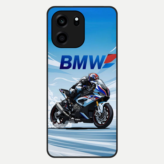 BMW Power Drift Glass Case For OnePlus Nord CE 6 back cover – full design glossy printed glass finish