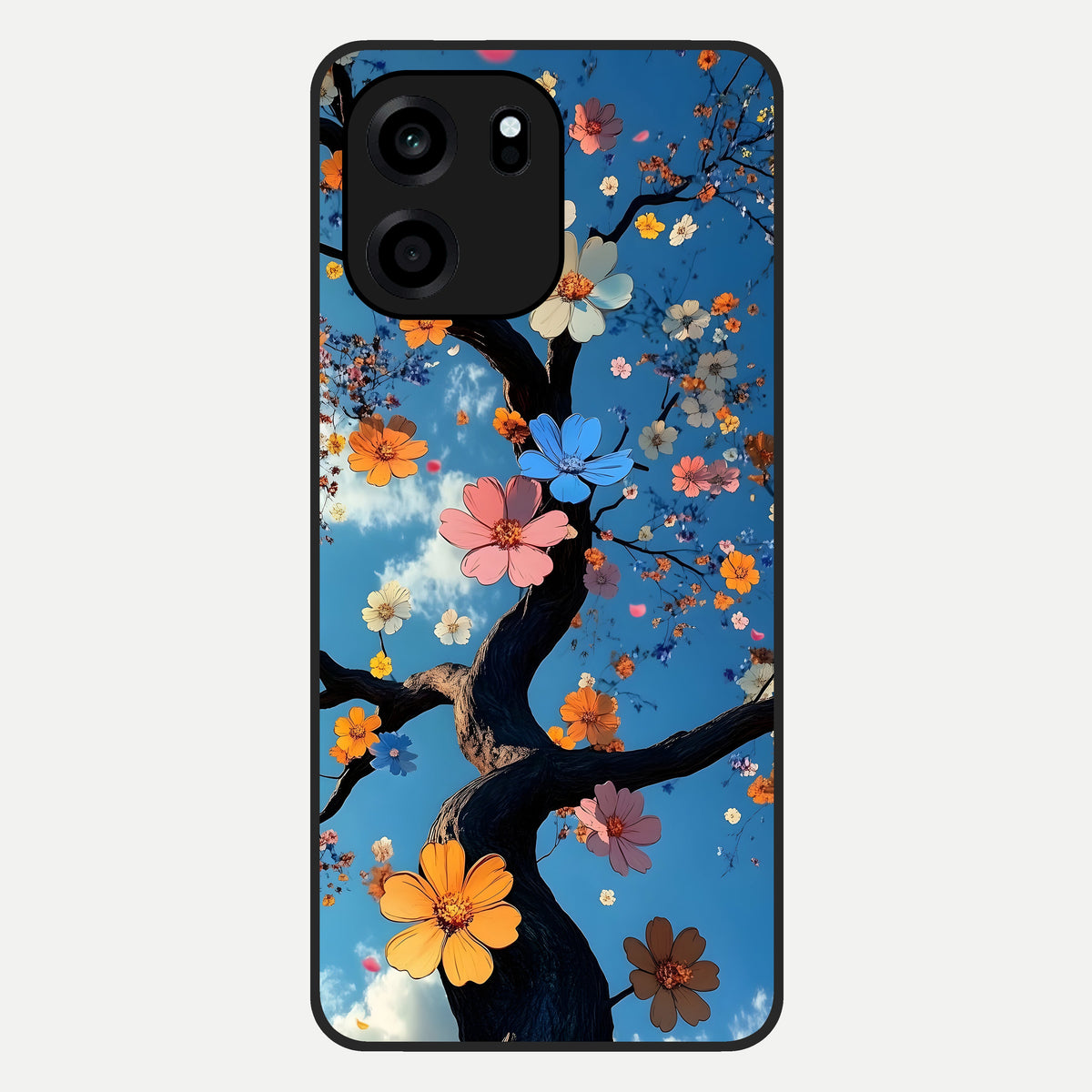  Blossom Dream Sky Glass Case For OnePlus Nord CE 6 back cover – full design glossy printed glass finish
