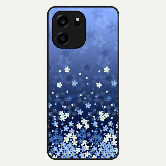  Blue Starry Glass Case For OnePlus Nord CE 6 back cover – full design glossy printed glass finish