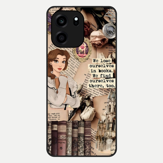  Bookish Dream World Glass Case For OnePlus Nord CE 6 back cover – full design glossy printed glass finish