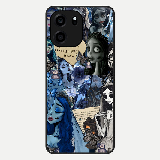  Corpse Bride Posters Glass Case For OnePlus Nord CE 6 back cover – full design glossy printed glass finish