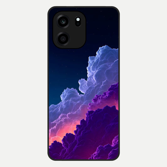 Dreamy Cloud Skies Glass Case For OnePlus Nord CE 6 back cover – full design glossy printed glass finish