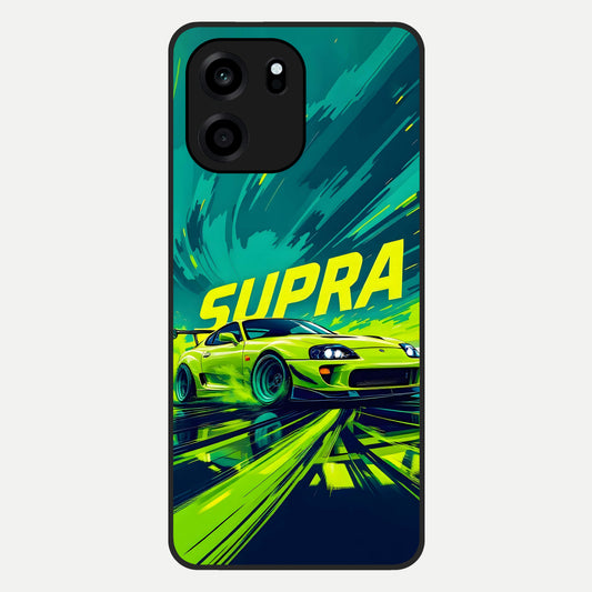  Electric Supra Thunder Glass Case For OnePlus Nord CE 6 back cover – full design glossy printed glass finish