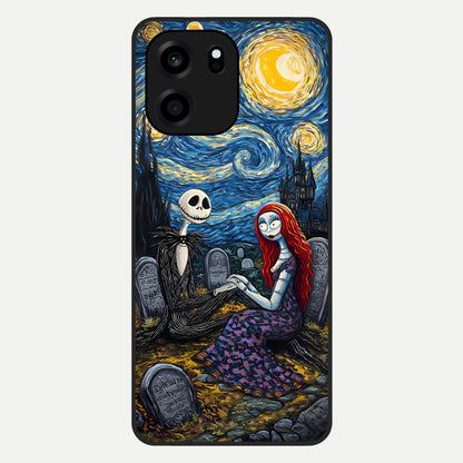  Eternal Night Love Glass Case For OnePlus Nord CE 6 back cover – full design glossy printed glass finish
