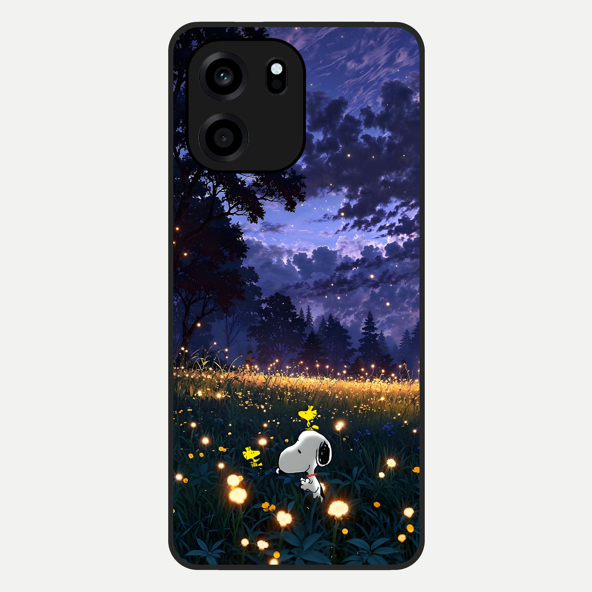  Firefly Meadow Magic Glass Case For OnePlus Nord CE 6 back cover – full design glossy printed glass finish