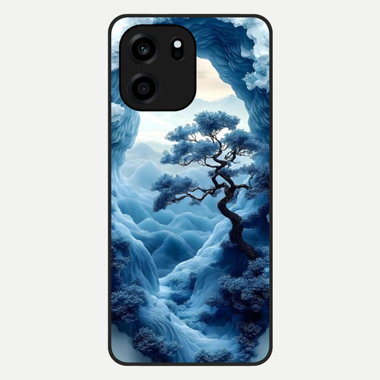  Frozen Serenity Gate Glass Case For OnePlus Nord CE 6 back cover – full design glossy printed glass finish