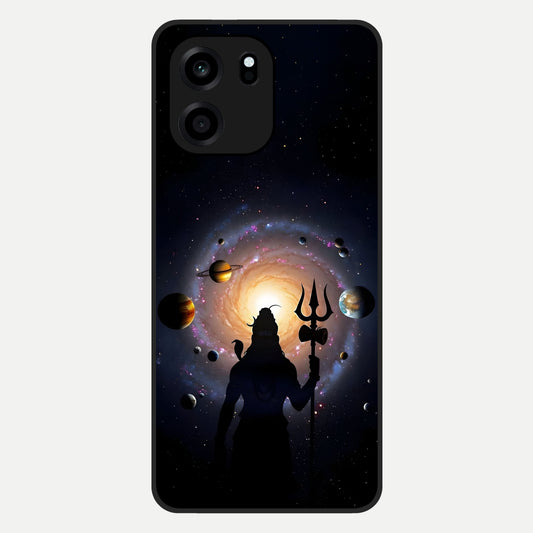  Galactic Shiva Vision Glass Case For OnePlus Nord CE 6 back cover – full design glossy printed glass finish