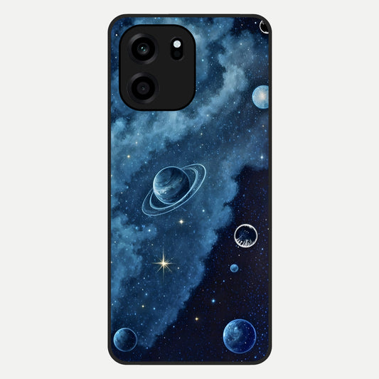 Galaxy Dream Space Glass Case For OnePlus Nord CE 6 back cover – full design glossy printed glass finish