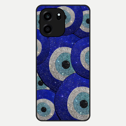  Galaxy Eye Flow Glass Case For OnePlus Nord CE 6 back cover – full design glossy printed glass finish
