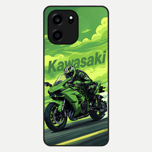  Greenery Sky Glass Case For OnePlus Nord CE 6 back cover – full design glossy printed glass finish