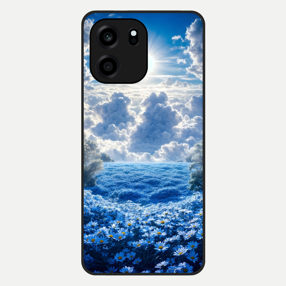  Heavenly Daisy Horizon Glass Case For OnePlus Nord CE 6 back cover – full design glossy printed glass finish