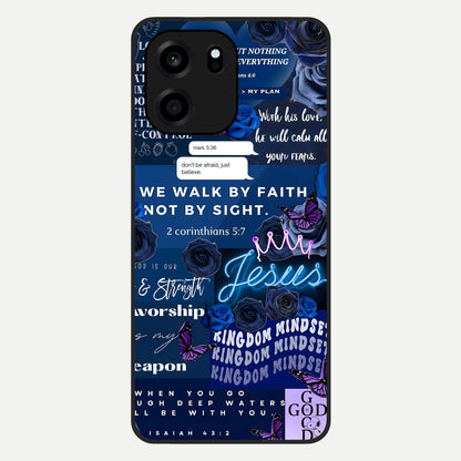  Kingdom Faith Glow Glass Case For OnePlus Nord CE 6 back cover – full design glossy printed glass finish