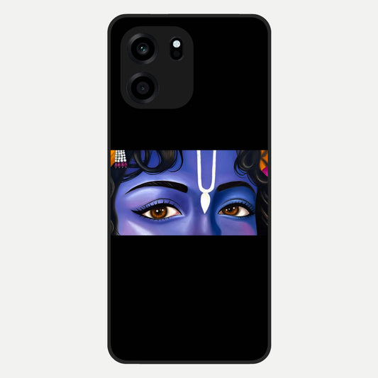  Krishna Eye Glass Case For OnePlus Nord CE 6 back cover – full design glossy printed glass finish