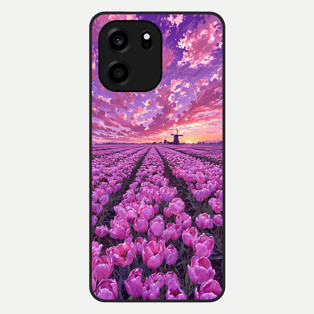  Lavender Dream Skies Glass Case For OnePlus Nord CE 6 back cover – full design glossy printed glass finish