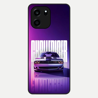  Midnight Muscle Ride Glass Case For OnePlus Nord CE 6 back cover – full design glossy printed glass finish
