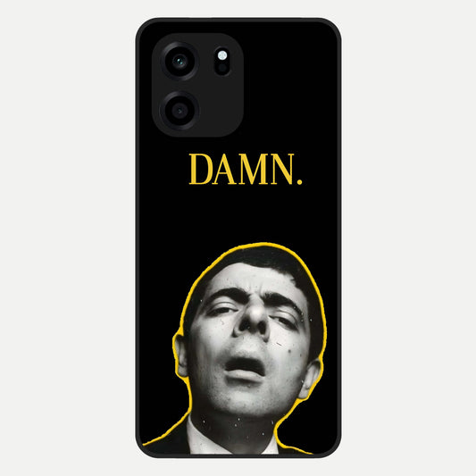  Mr Bean Damn Glass Case For OnePlus Nord CE 6 back cover – full design glossy printed glass finish