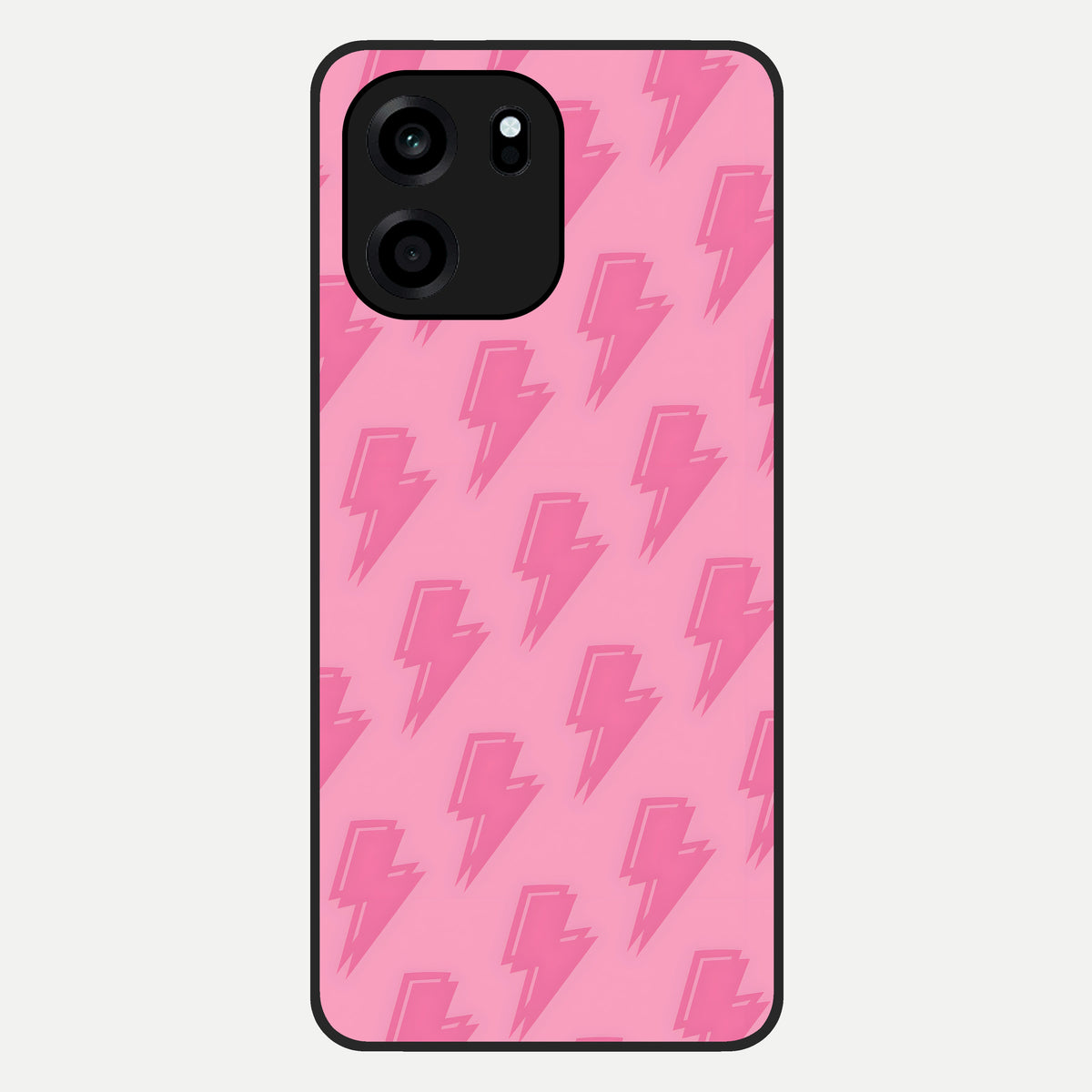  Pink Moo Magic Glass Case For OnePlus Nord CE 6 back cover – full design glossy printed glass finish