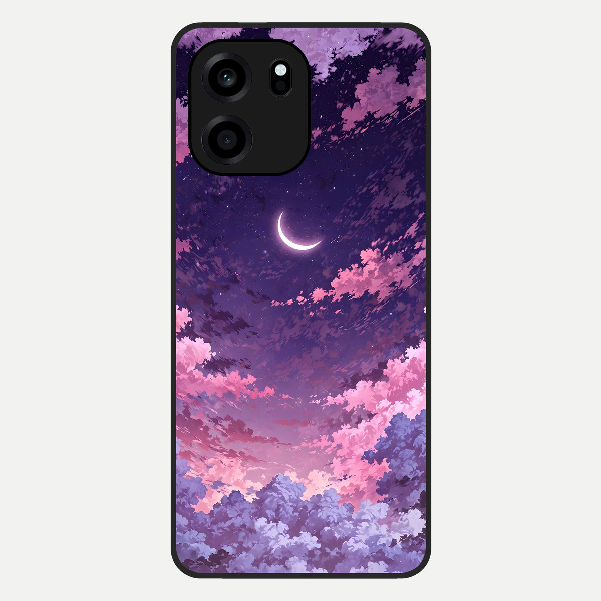  Sky Drift Clouds Glass Case For OnePlus Nord CE 6 back cover – full design glossy printed glass finish