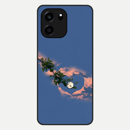  Sky Under Tree Glass Case For OnePlus Nord CE 6 back cover – full design glossy printed glass finish