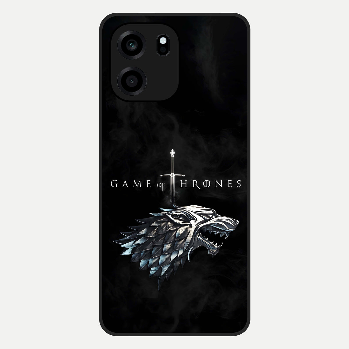  Throne Wolf Legacy Glass Case For OnePlus Nord CE 6 back cover – full design glossy printed glass finish