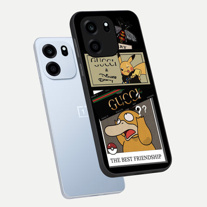  Cartoon Brand Play Mashup phone case For OnePlus Nord CE 6 showing premium glass back cover with detailed artwork