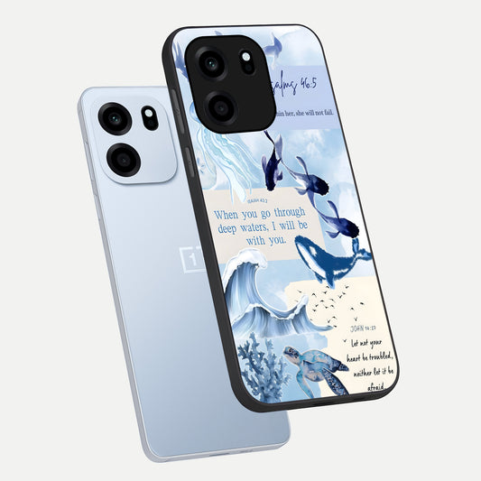  Faithful Ocean Promise phone case For OnePlus Nord CE 6 showing premium glass back cover with detailed artwork