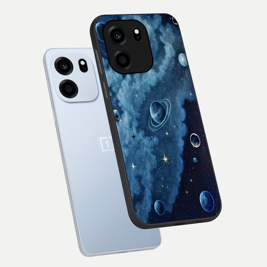  Galaxy Dream Space phone case For OnePlus Nord CE 6 showing premium glass back cover with detailed artwork