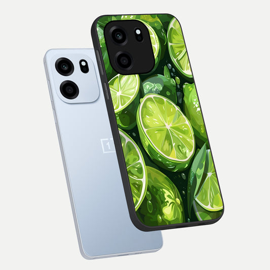  Green Kawasaki phone case For OnePlus Nord CE 6 showing premium glass back cover with detailed artwork