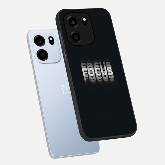  Mono Focus Vision phone case For OnePlus Nord CE 6 showing premium glass back cover with detailed artwork