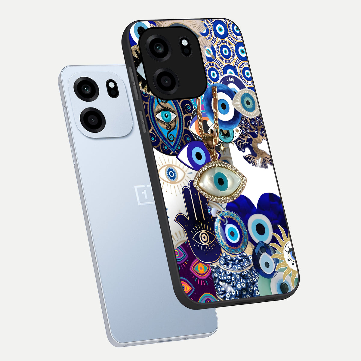  Mystic Charm Eye phone case For OnePlus Nord CE 6 showing premium glass back cover with detailed artwork