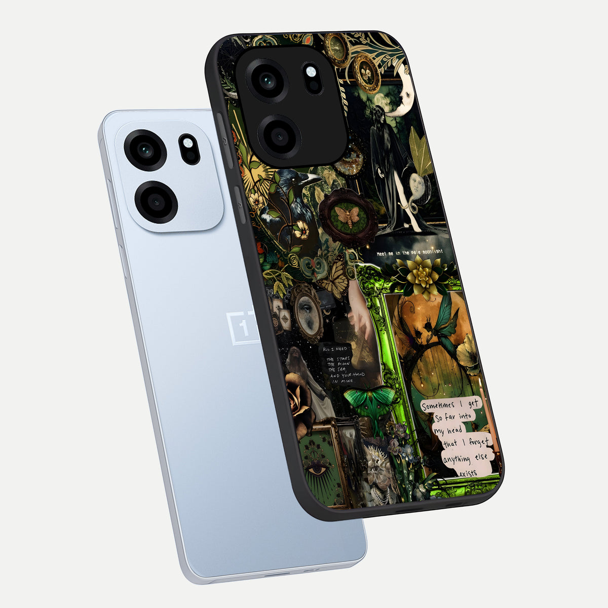  Mystic Woods Secret phone case For OnePlus Nord CE 6 showing premium glass back cover with detailed artwork