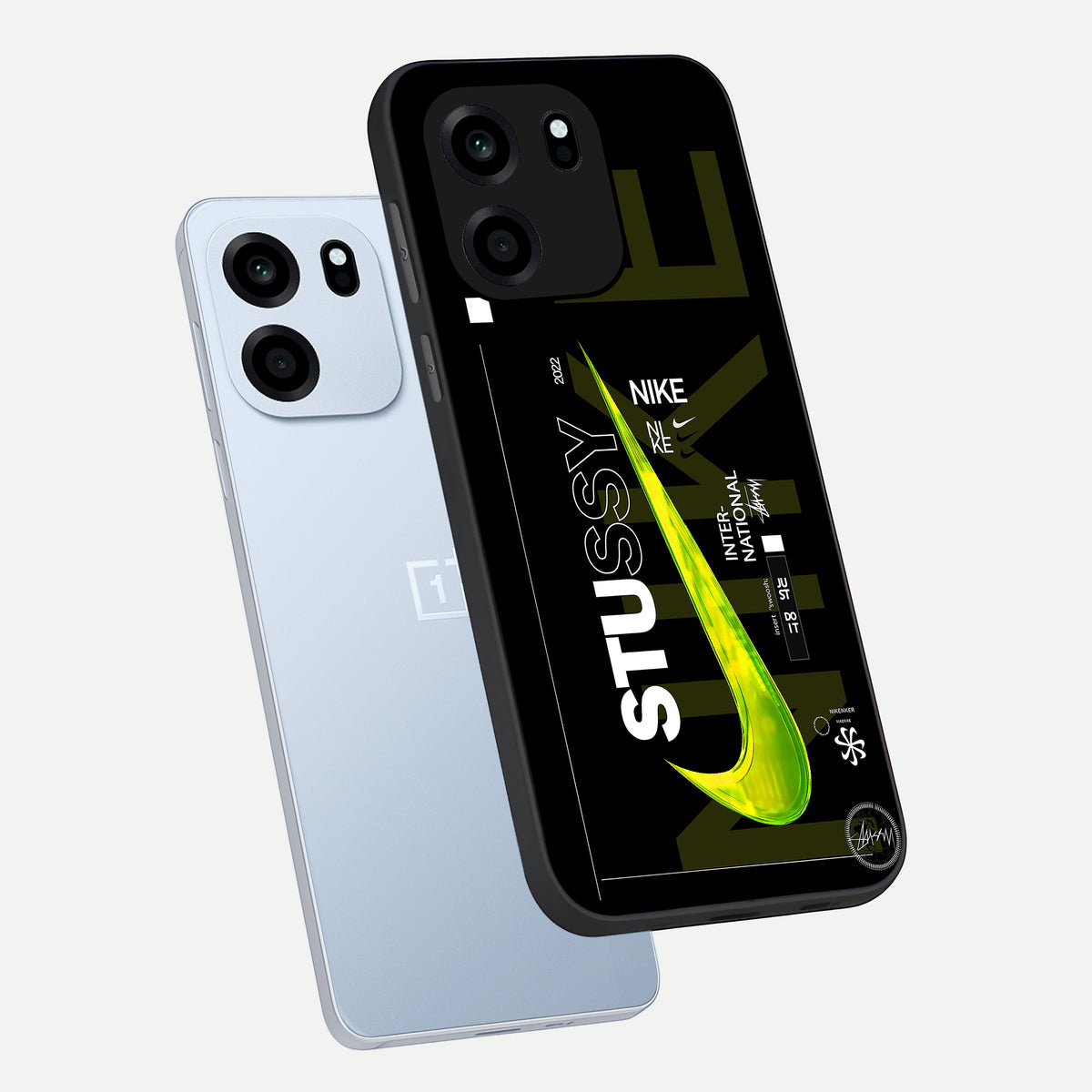  Neon Street Edition phone case For OnePlus Nord CE 6 showing premium glass back cover with detailed artwork