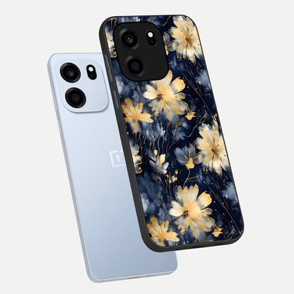  Royal Petal Dream phone case For OnePlus Nord CE 6 showing premium glass back cover with detailed artwork