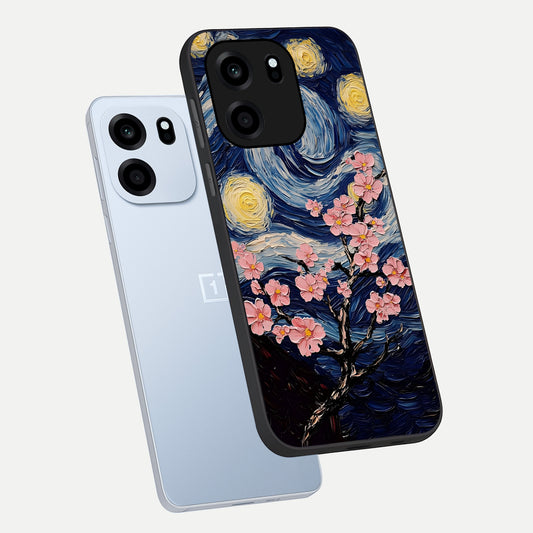  Van Gogh Scenery phone case For OnePlus Nord CE 6 showing premium glass back cover with detailed artwork