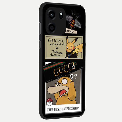  Cartoon Brand Play Mashup back cover For OnePlus Nord CE 6 slim fit glass case with vibrant aesthetic design