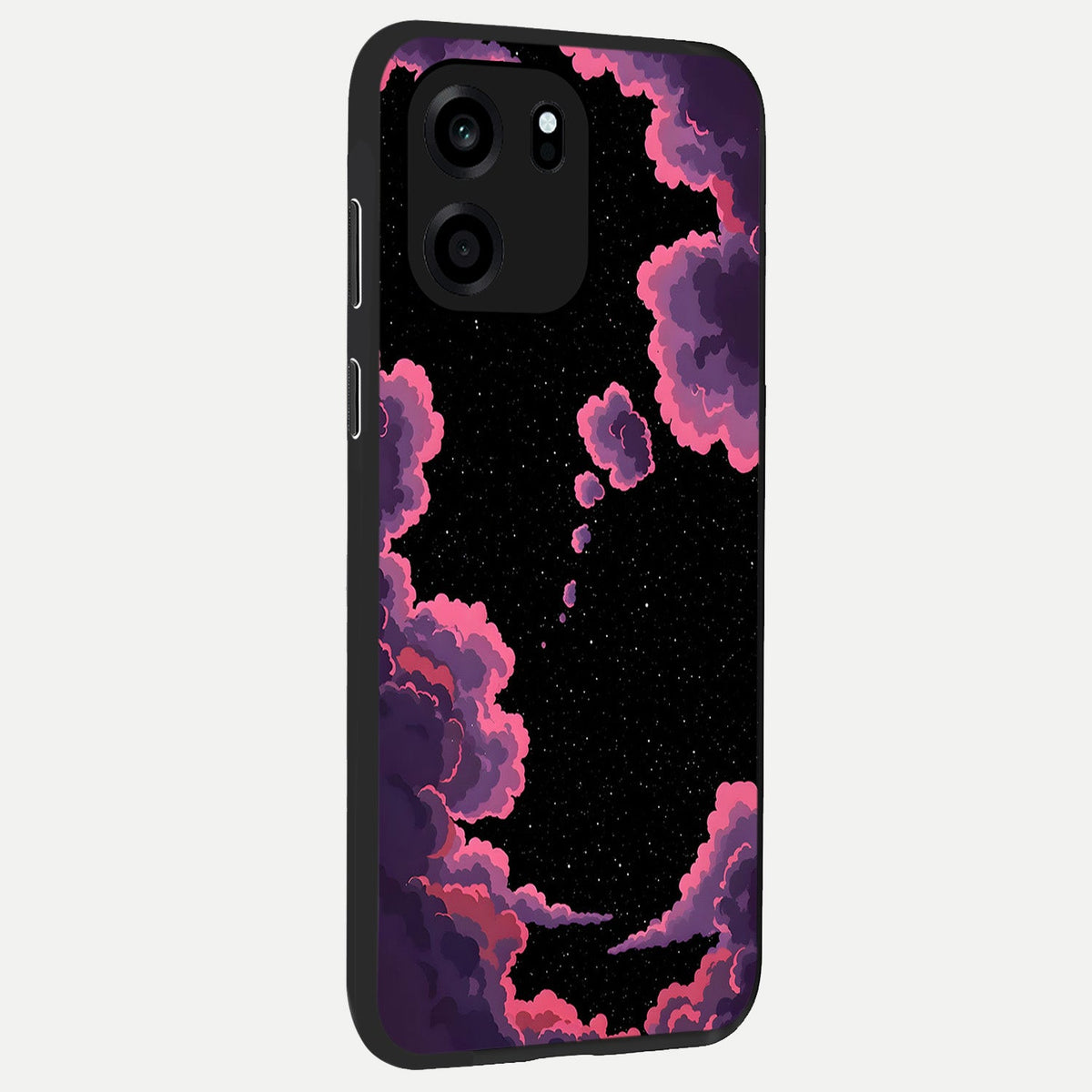  Cosmic Cloud Journey back cover For OnePlus Nord CE 6 slim fit glass case with vibrant aesthetic design