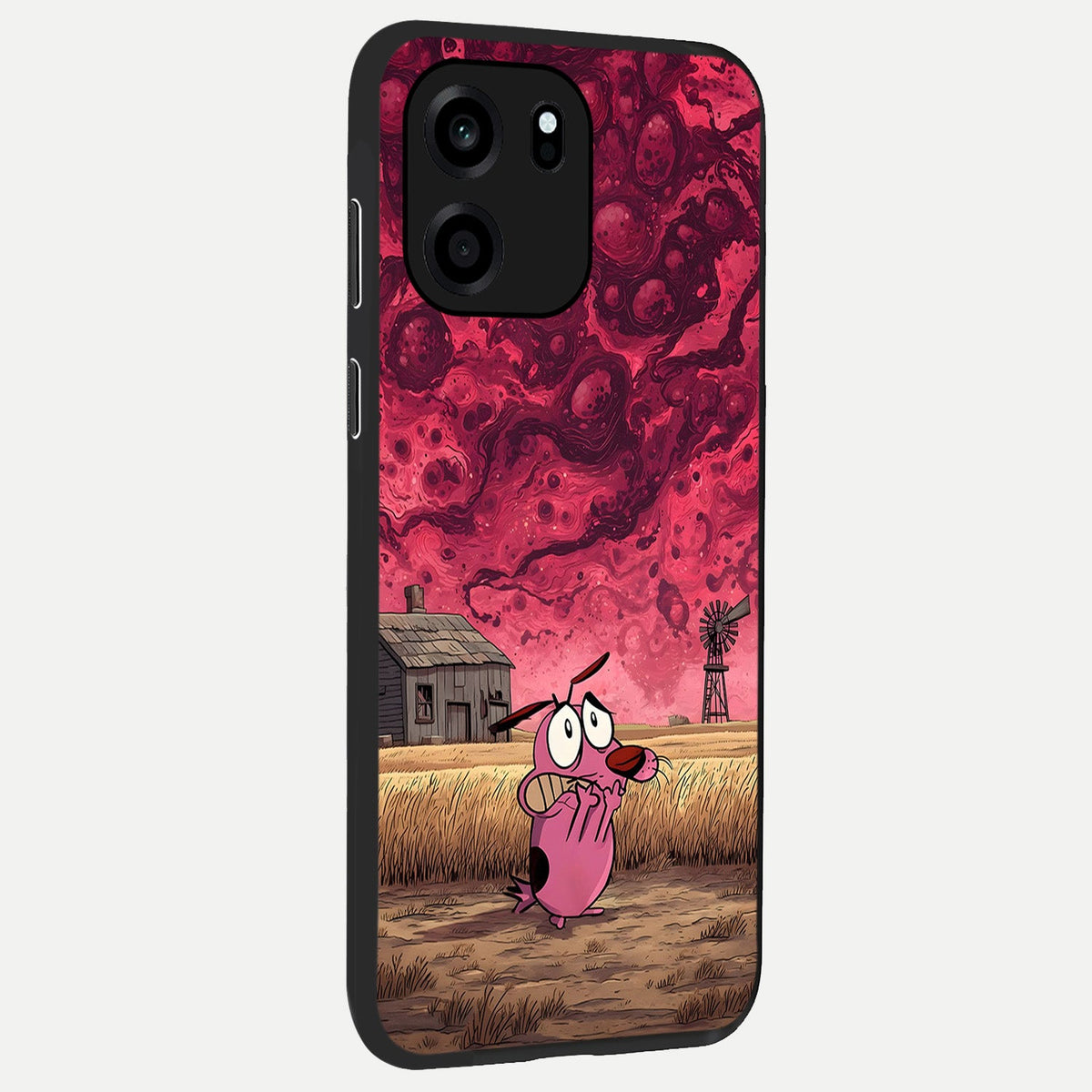  Courage Under Sky back cover For OnePlus Nord CE 6 slim fit glass case with vibrant aesthetic design